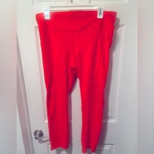 Under Armour Women’s Size XL HeatGear Coral Compression Ankle Crop Leggings